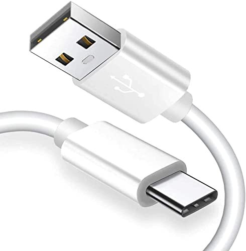 Galaxy S25 Edge/S25/S25 Plus/S25 Ultra Type C Fast Charger Cable High Speed Charging Cable Data Transfer Charger Cable Lead with Power Banks Chargers and More Devices for Samsung Galaxy S25 (WHITE)