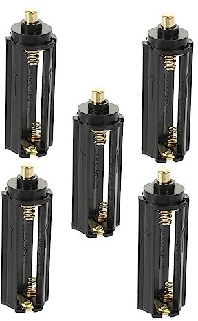 SECFOU 5stücke Taschenlampen-batteriefach Aaa Batteriehalter Batteriefach Für Taschenlampen Batteriebox Taschenlampen-zubehör