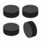 sourcing map 4 Pcs Single Sided Speaker Isolation Feet Pads, 25mmx10mm Non Slip Foam Shock Absorption Base Pad Amplifier Stand Feet Mat for Speaker HiFi Home Theater Sound System, Black