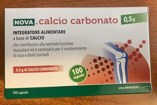 Nova Argentia Calcio Carbonato 100 Capsule