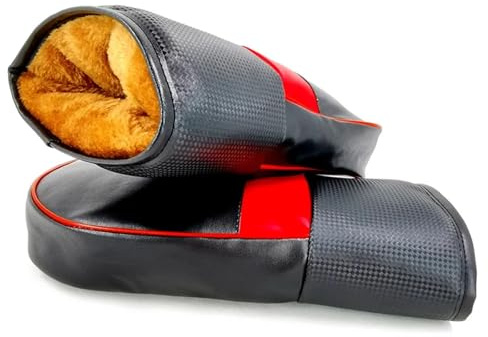 ERHTGUO 1 Paar Motorrad Roller Batterie Auto Lenker Winter Wärmer Handschuhe Regendicht Verdickte Abdeckung Nachrüstung(Ordinary Style)