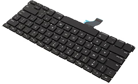 BONKZEBU A1502-Tastatur, Langlebig, 5 Millionen Tastenanschläge, US-Ersatz für OS Laptop Pro 13 Zoll A1502 Zur Reparatur