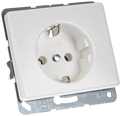 Jung SL520WW Schuko-Steckdose, Weiß