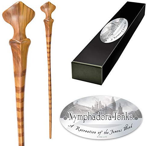 The Noble Collection - Nymphadora Tonks Character Wand - 14.9in (38cm) Harry Potter Wand With Metal Name Tag - Harry Potter Film Set Movie Props Wands