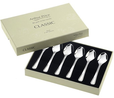 Arthur Price Classic Harley Set of 6 Teaspoons