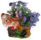 Design Griechische Antik Pflanztopf Blumentopf Blumenschale Garten Figur 630-09 26 cm Hoch Deko Garten Gartenzwerg Figuren DekorationDesign