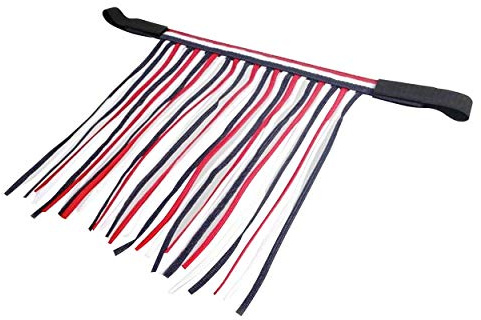 Hy Equestrian Economy Fly Fringe - Red/White/Blue