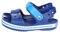 Crocs Unisex Bambino Crocband Sandal Kids Sandalo, Cerulean Blue/Ocean, 19/20 EU