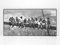 BaikalGallery OBREROS EN Nueva York 1932 Cuadro Enmarcado PANORAMICO (P1054)-Moldura de Aluminio Color a Elegir - Montaje en Panel Adhesivo (Foam)- Laminado en Mate (Sin Cristal) (50x100cm,Negro)