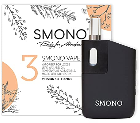 Smono 3.4 Vaporizer - Neuste Version mit Glasmundstück