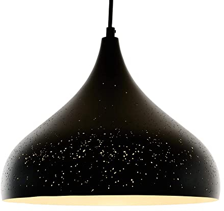 Metallschirm-Lampe (Ø31cm) mit Lochmuster - Die PL3 von Opis Technology