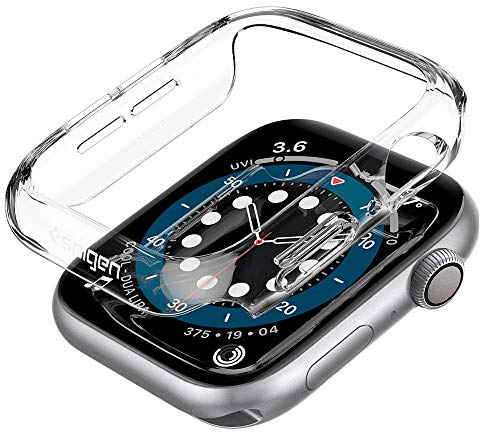 Spigen Funda Thin Fit Compatible con Apple Watch Series 6 SE 5 4 40mm - Transparente