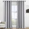 Gardinen Outdoor Vorhang Blickdicht Verdunkelungsvorhang Grau Vorhänge Mit Ösen Verdunklungsgardine Vorhang Outdoor Für Balkon Terrassentür Blackout Curtains, 2 Stücke, 280 X 140 cm
