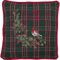 Greengate COTCUS40EDCH3502 Dagmar Kissenhülle Christm. Green m. Stick 40x40cm (1 Stück)