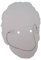 Masque en carton 2D Michael Jackson - Chanteur - Taille A4