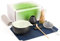 Joiish 7 Pcs Matcha Kit Set, Matcha Whisk and Bowl with Spout, Matcha Sifter, Whisk Holder, Matcha Scoop and Scoop Rest, Perfect Matcha Kit for Matcha Tea (Charcoal Grey)