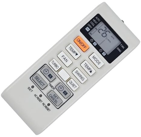 1pc Adatto for Panasonic Condizionatore D'aria Telecomando A75C3680 A75C3751 A75C2550 A75C2560 A75C3863 A75C4162 A75C4165