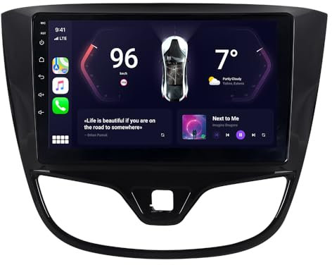 ACAVICA Android 13 Autoradio für Ope l Karl Vauxhall Viva 2 + 32 GB 10,1 Zoll Auto Stereo Navi GPS Navigation Wireless Carplay Bluetooth WiFi DSP Touchscreen