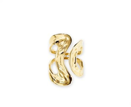 Paloma Bijoux Bague ouverte mode tendance femme - Acier inoxydable 316L (Acier doré)