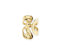 Paloma Bijoux Bague ouverte mode tendance femme - Acier inoxydable 316L (Acier doré)
