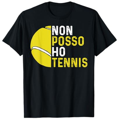 Tennista Divertente Non Posso Ho Tennis Maglietta