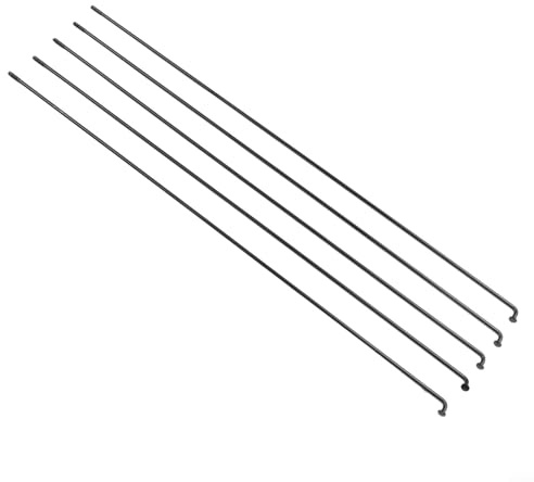 ZYWUOY Radios de Acero para Bicicletas 27 5, 26 y 29er Pack de 24 y fiables (270 mm)