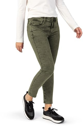 STOOKER Florenz Colour Autumn Damen 5-Pocket-Jeans Slim Fit Denim/Jeans clean wash konisch lang
