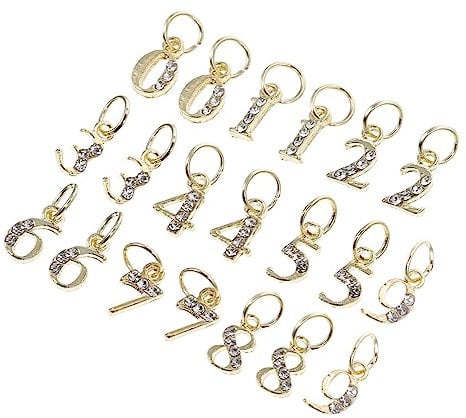 Healeved 20pcs Mixed Style Nail Art Nails -resistant Decorative Diy Supplies Removable