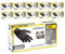 Guanti Nitrile Nero Reflexx N81, Guanti Monouso Nitrile (100/300/1000 Pezzi) Guanti Usa e Getta per Alimenti, Uso Ho.Re.Ca. (1000 Pezzi, Taglia M)