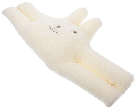 Nail Door Clip Door Knob Door Handle Decoration Locks Blink Doorbell Comforter Knocker Sliding Punch- Door Stop Cartoon Door Stopper Nail- Door Stopper Sherpa White