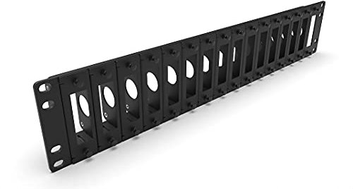 Raspberry Pi Rack Mount 19 inch 2U to Mount 16 Units All Models B (1-4) & Raspberry Pi 5 - Front Removable