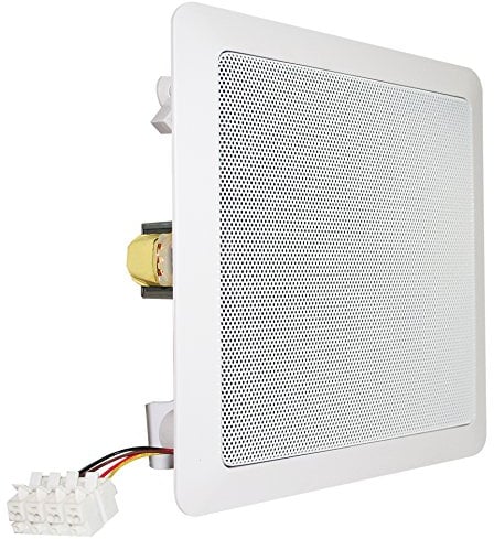 Visaton 50154 Lautsprecher DL 18/2 SQ 100V+8 Ohm weiß