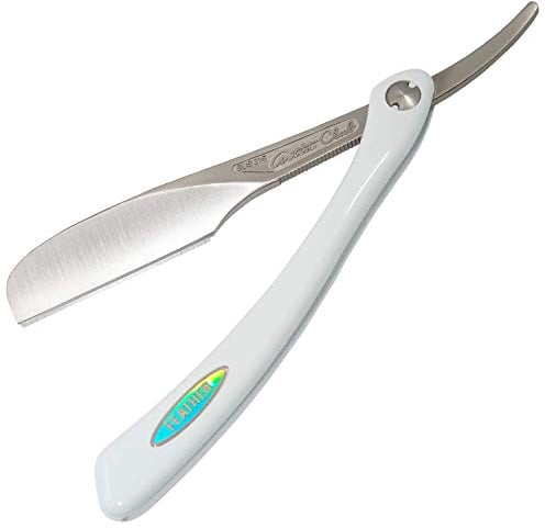 Feather Artist Club DX Series Stainless Steel Arm Faltbarer Rasierer mit Perlengriff
