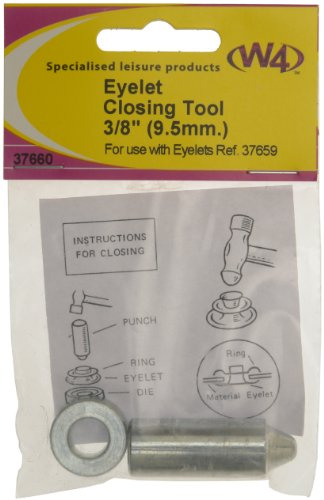 W4 Eyelet Closing Tool - Silver, 3/8 Inch