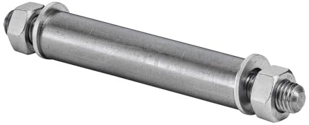BS Rollen Achsmaterial für pannensichere Schubkarrenräder Typ Haemmerlin (Achsmat.H.BO20)