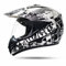 GS War Weiß Crosshelm mit Visier für Quad ATV Enduro Motorradhelm ECE 2205 Größe: S 55-56cm