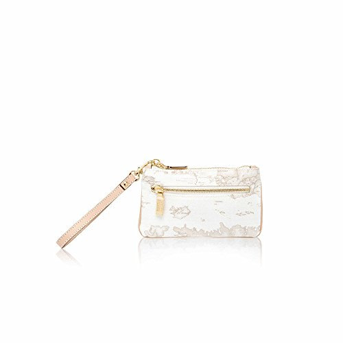 Alviero Martini pochette Geo White