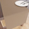 Encasa XO Table Runner Größe 32x150 cm | Baumwoll -Leinwand Stoff | Beige Solid Color | Waschbarer und dauerhaft