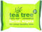8 Packs of Australian Tea Tree & Peppermint Daily Cleansing Wipes | 200 Facial Wipes for Oil/Makeup Removal and Clean & Healthy Skin