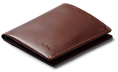 Bellroy Note Sleeve Wallet (Slim Leather Men's Wallet, RFID Blocking, Holds 4-11 Cards, Coin Pouch, Flat Note Section) - Cocoa