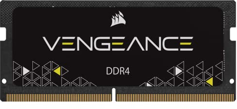 Corsair Vengeance SODIMM 32GB (1x32GB) DDR4 2666MHz CL18 Memory for Laptop/Notebooks - Black