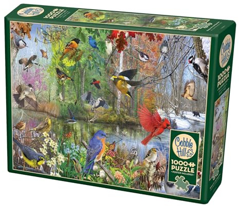 Cobble Hill Puzzle 1000 Pieces - Birds of The Season