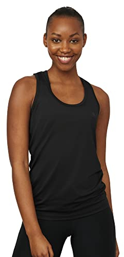 DANISH ENDURANCE Women's Fitness Tank Top (Schwarz, Small)