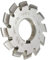 WEKOW 1 Pièces Module 2 Diamètre 22mm 20 Degrés # 1-8 HSS Involute Gear Fraise (#2)