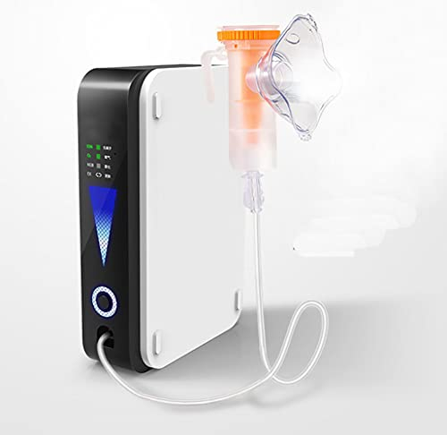 LANGYA Concentrador portátil de oxígeno máquina de oxígeno 1L / minOxygen máquina humidificadores con con nebulizador Anion función para el Uso de Viajes en el hogar