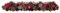 Small-Preis Advendskranz/Adventsgesteck länglich 54 cm mit weihnachtlicher Dekoration Rote Beeren
