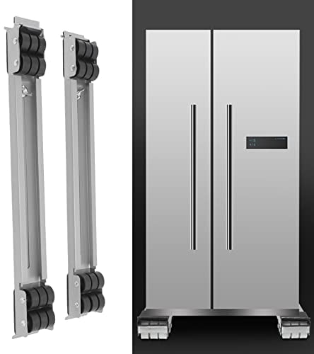 Furniture Mobile Roller, 300Kg Load Bearing Universal Wheel Base Heavy Duty Appliance Rollers Fridge Stand Moving Sliders for Home Washing Machines Dryers Dishwashers Cooker