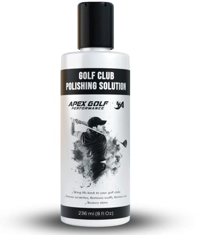 APEX GOLF PERFORMANCE Golf Polierset, Golfschlägerkratzerentferner, Wiederherstellung des Glanzes, tolle Ergänzung Reinigungsset, Golfschläger-Politur