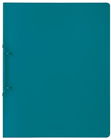 NEU BRUNNEN Ringbuch FACT!pp mit 2 Ringen, DIN A4, 16mm Füllhöhe, türkis