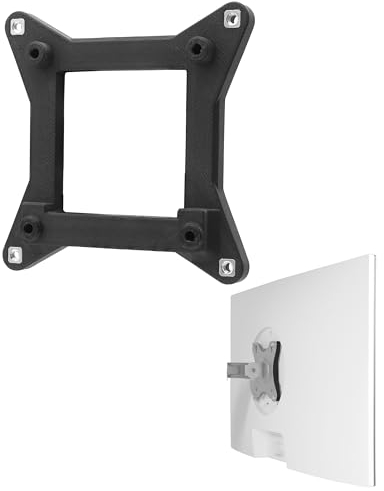 3IDEE Adattatore VESA compatibile con monitor MSI Modern (MD241, MD271) - Attacco VESA 100x100 mm, Supporto VESA per monitor senza connessione VESA - Per il montaggio su monitor e staffa a parete